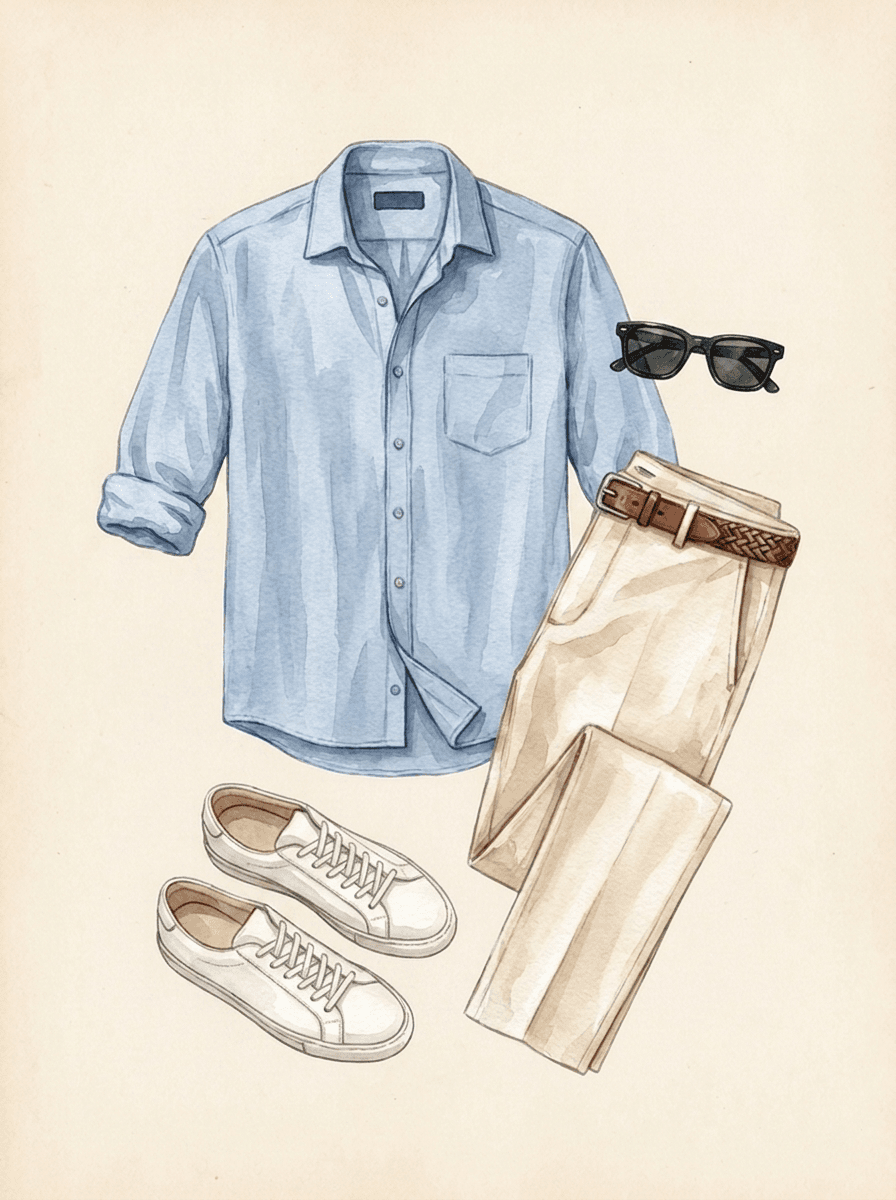 Outfit-inspiratie: lichtblauw