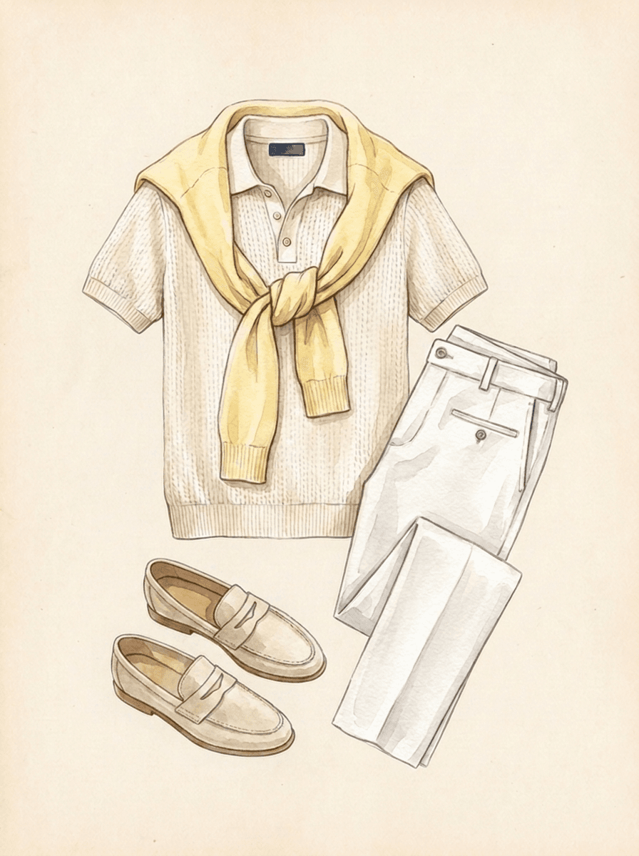 Outfit-inspiratie: trui over de schouders